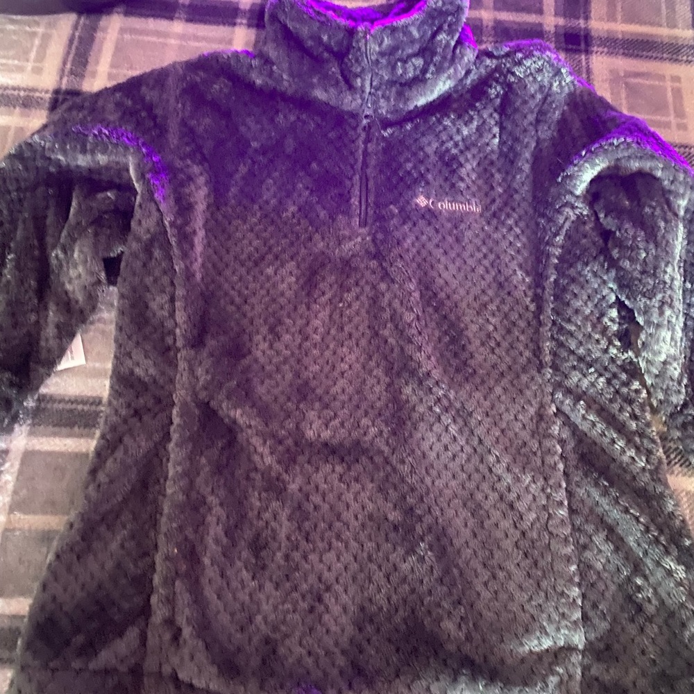 Grey turtle neck hoodie